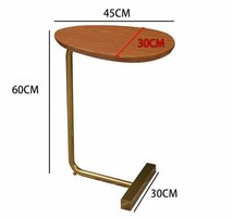 強力推薦★オリジナル高級サイドテーブル別荘ナイトテーブルリビング北欧製1脚コーヒーテーブル贅沢_画像5