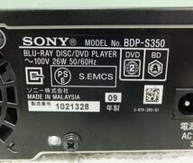 SONY ソニー Blu-ray Disc ブルーレイディスクプレーヤー BDP-S350 09年製 中古_画像7