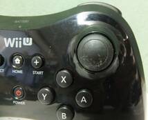 Nintendo Wii U PRO コントローラー WUP-005 ブラック 中古 ジャンク_画像9