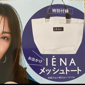 LEE 4月号　付録　IENA トートバッグ　メッシュトート