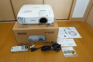 EPSON エプソン フルHD/3DプロジェクターEH-TW5200 ランプ155H