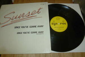 哀愁系 ) 12” SUNSET // SINCE YOU'VE GONNE AWAY