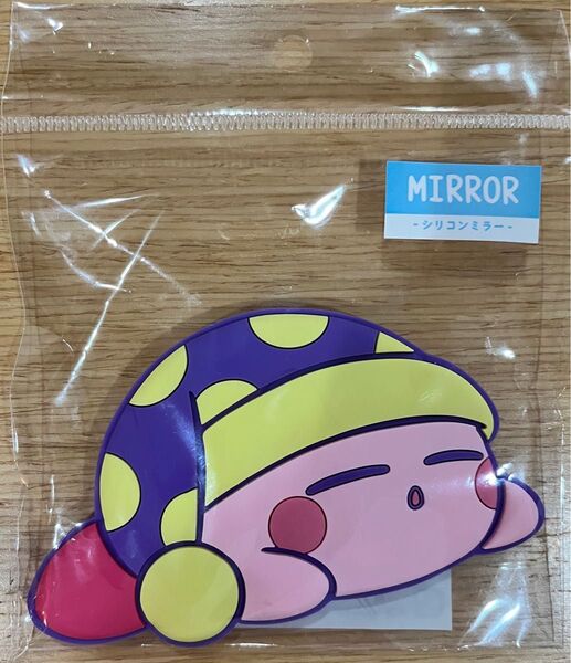 新品 星のカービィ シリコンミラー カービー Kirby 鏡かがみ スリープ