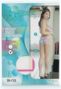 HIT'S/....2 Vol.2 pin spo bikini card 02 #39/53 (B: check pants ..) 240215-103