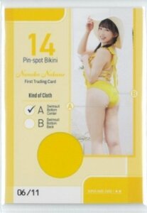 HIT'S/. root .. . pin spo bikini card 14 #06/11 (A: rare good part! yellow color pants center ) 240327-151