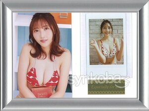 HIT'S/辻りりさ　水着チェキ入りSPフレームB　(ハート柄ビキニ)　◆非売品 240222-812