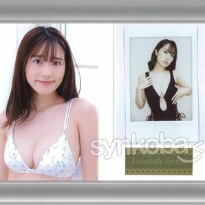 HIT'S/杉本愛莉鈴 水着チェキ入りSPフレームC (黒水着) ◆非売品 240321-837の画像1