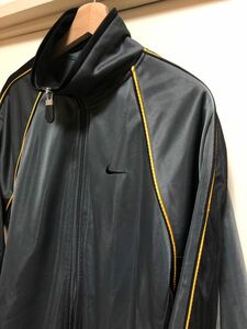 NIKE ナイキ トラックジャケット ジャージ 00s 90s メンズ 古着 ブラック グレー イエロー