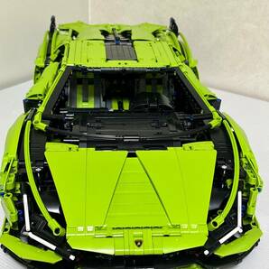 完成品 レゴ テクニック 互換製品 中国製 42115 ランボルギーニ シアンFKP 37 LEGO TECHNIC LAMBORGHINIの画像6