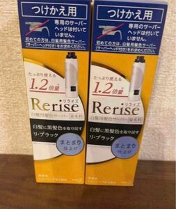 未開封新品《リライズ〉白髪用髪色サーバー　まとまり仕上げ　つけかえ2本　