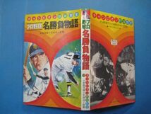 p2941チャンピオン野球教室12　プロ野球名勝負物語　　長島茂雄・王貞治推薦　1976年　偕成社_画像2