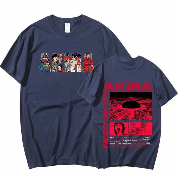 AKIRA Tシャツ 黒 XS neo tokyo アニメ 映画 アキラ 大友