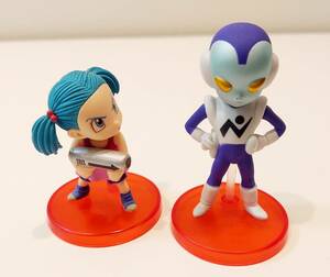 ★ドラゴンボールZ『ワールドコレクタブルフィギュア Vol.0 ジャコ＆ブルマ』非売品 孫悟空 ベジータ バンダイ 鳥山明 超 フリーザ★