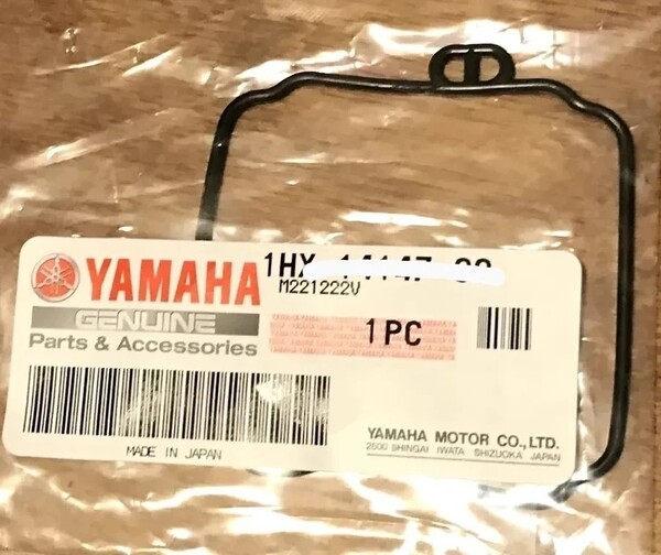 ■送料込み■ビラーゴ250 キャブフロート ガスケット ヤマハ フロートチャンバー パッキン 3DM