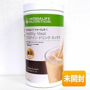 【期限2024年7月25日】ハーバライフ/HERBALIFE フォーミュラ1 プロテイン ドリンク ミックス クッキー&クリーム 550g