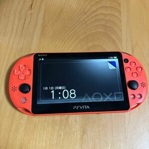 PlayStationVita（PCH-2000シリーズ） Wi-Fiモデル ネオン・オレンジ PCH-2000 ZA24