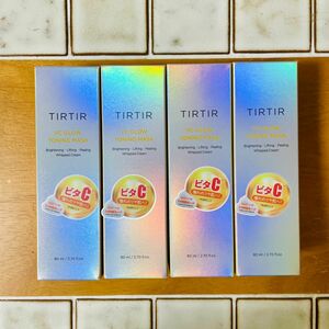 新品未開封品 TIRTIR VCグロートーニングマスク VC GLOW TONING MASK 80ml 4本セット ビタC 