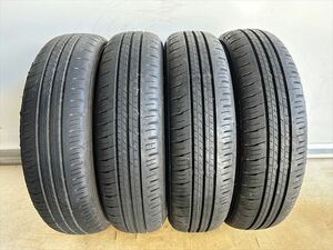 激安中古タイヤ　　155/70R13 75S ダンロップ　ENASAVE EC300 + 23年製　　4本