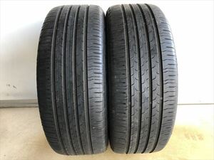 激安中古タイヤ　　235/55R19 105V コンチネンタル　ECO CONTACT6 VOL 21年製　　2本