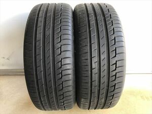 激安中古タイヤ　　225/55R17 97W RFT コンチネンタル　premium contact SSR ☆　 18年製　　2本