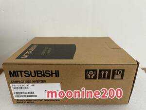 ★適合請求書★新品 MITSUBISHI/三菱電機 インバータ FR-D720-0.4K 保証6ヶ月