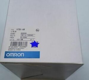 ★適合請求書★新品 OMRON/オムロン プリセットカウンタ H7BX-AW 保証6ヶ月