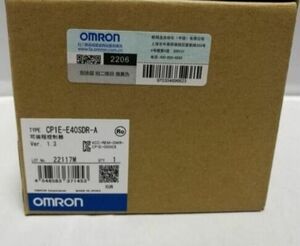 ★適合請求書★新品 オムロンOMRON CP1E-E40SDR-A 保証6ヶ月