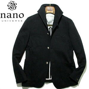  весна предмет V прекрасный товар Nano Universe весеннее пальто Short итальянский цвет чёрный M размер nano*universe тренировочный ткань 