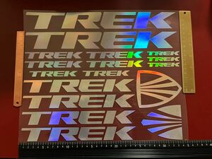 トレック trek プリズム レインボー ステッカー 転写 シール 