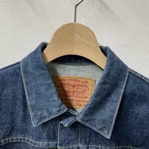 size40 復刻 Levi's 70502xx リーバイス デニムジャケット ビッグE ファースト レプリカ ビンテージ 1st 日本製 506の画像3