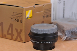 ニコン TC-14E Ⅲ　きれいなテレコン Nikon AF-S TELECONVERTER TC-14E Ⅲ　☆極美品☆