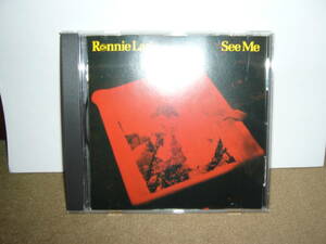 Ronnie Lane 最後のソロ作 隠れ名盤4th「See Me」 輸入盤中古。