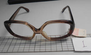 昭和末期～平成初期製造か●デッドストック 新品のレトロ眼鏡フレーム 1 婦人 135 MARWITZ 4512 220 50-14 AX4
