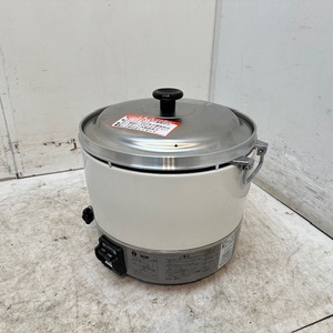 リンナイ ガス炊飯器 RR-30S1 中古 4ヶ月保証 2019年製 都市ガス 幅450x奥行421 厨房【無限堂東京足立店】