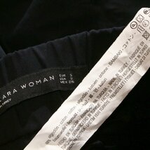 ZARA woman ザラ ウーマン 春 夏 裾フレア お洒落 デザイン フリル マーメイドスカート ロングスカート マキシスカート S ブラック 黒_画像3