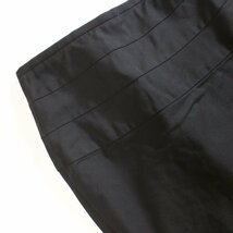 ZARA BASIC ザラ ベーシック シンプル 通年 膝下丈 タイトスカート スーツ M ブラック 黒 デザインスカート_画像2