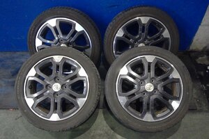 (H)トヨタ ダイハツ 純正 アルミホイール 15インチ タイヤ 2022年製造 グッドイヤー 165/55R15 バリ山 4本セット ピクシスメガ [241110]