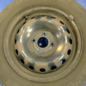 (H)ルノー カングー/KCK4M 純正 14インチ 鉄ホイール 4穴 5.5J タイヤ ミシュラン 175/65R14 4本セット [2401123]の画像3