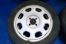 (H)スズキ ハスラー純正 ホワイト 15インチ 鉄 スチール ホイール ・タイヤ TOYO OPEN COUNTRY R/T オープンカントリー 165/60R15 [241217]_画像2