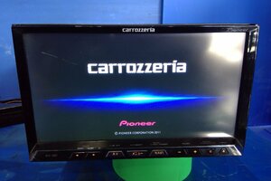 (H)カーナビ カロッツェリア AVIC-ZH07 HDD/フルセグ/DVD/SD/Bluetooth 2011年データ 動作確認済み 傷有 [2401591]