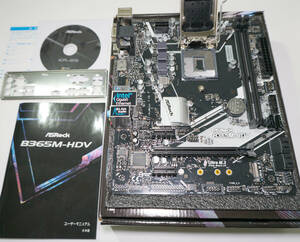 送料無料ピン曲がりジャンク品 ASRock B365M-HDV LGA1151