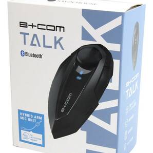 【新品・未開封】【アーム】B+COM TALK (ビーコム トーク) Bluetooth インカム 【3人同時通話】ハイブリッドアームマイクユニット ブラックの画像2