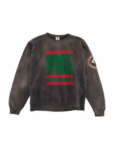 SAINT MICHAEL × DENIM TEARS CREW SWEAT 長袖シャツ 長袖 ステキ グレー 中古 L TN 1