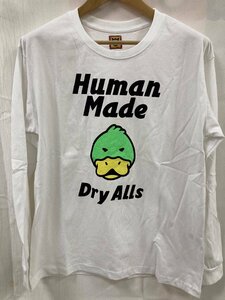 HUMAN MADE ヒューマンメイド 長袖シャツ 長袖 ファッション ホワイト 中古 M TN 1