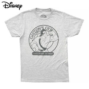 USA 古着 ディズニー 美女と野獣 ガストン ガストンジム キャラクター Tシャツ メンズS Disney 映画 アニメ ディズニーランド 中古 BA2538