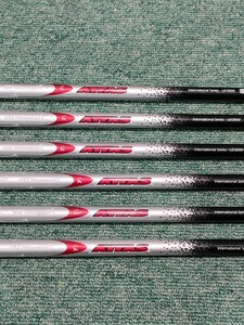 UST mamiya ATTAS 7S アイアン用 5〜Pw 6本セット Sフレックス 20231204 LEI2000 アッタス マミヤ　