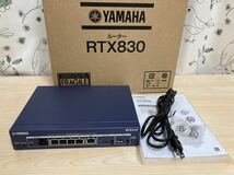 《送料無料》YAMAHA RTX830 新品同様・未稼働品　 ギガアクセス VPNルーター_画像1