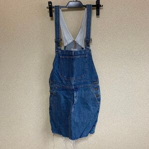 値下げ todayful デニムサロペットスカート