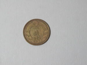 【019】カラス1銭黄銅貨（昭和13年）　きれい