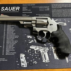 東京マルイ　24連射ガスリボルバー　S&W M66 6インチ　コンバットマグナム　ジャンク